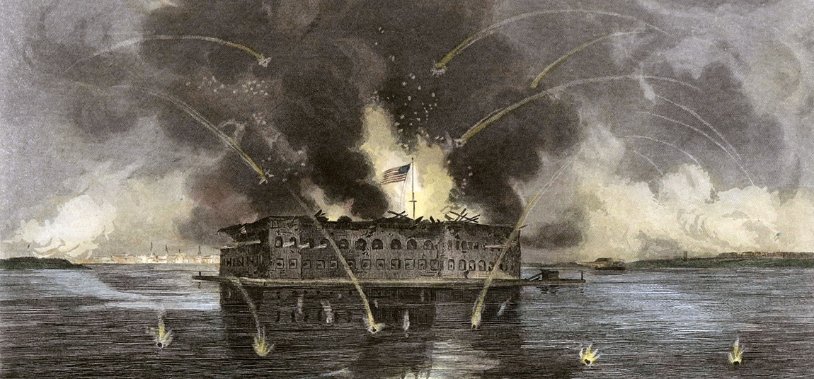 Fort Sumter Battle, April 12, 1861